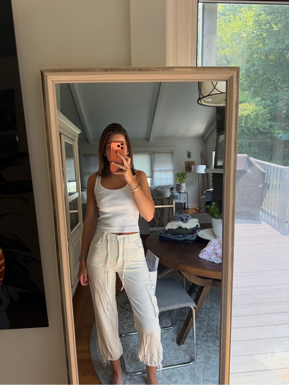 Sincerely Jules White Lightweight Top